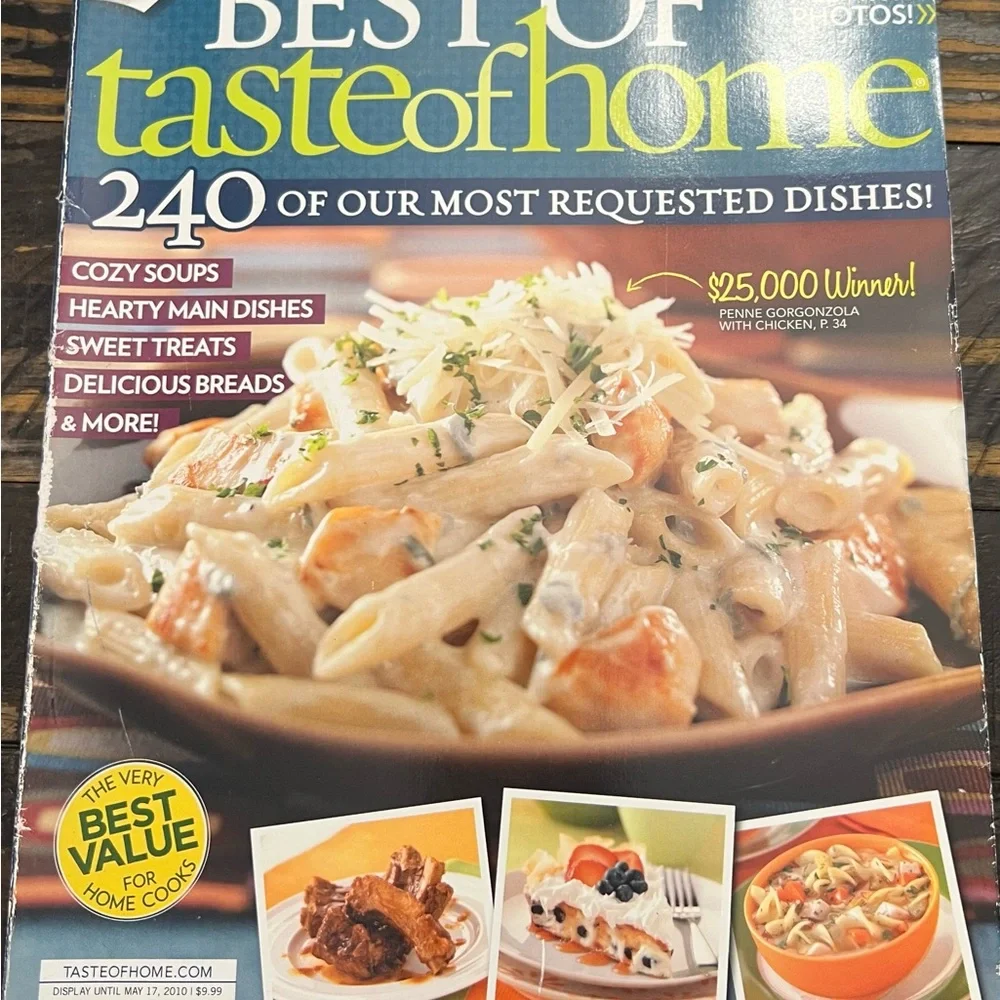 Best of Taste of Home 2010 Special Collection Magazine‎ 240 Recipes With Photos